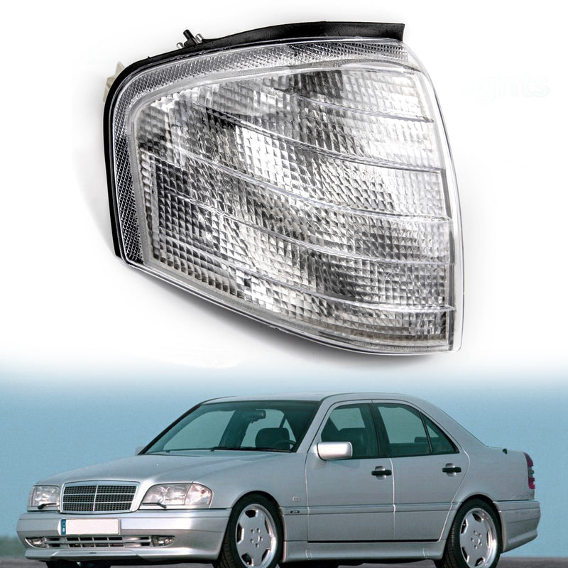 Right Corner Lights Turn Signal Lamps Fits Mercedes Benz C Class W202 1994-2000