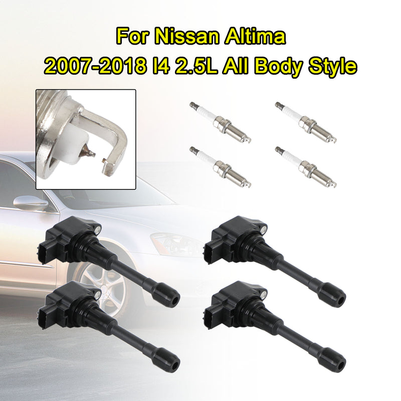 Nissan Rogue 2008-2019 (Rogue Select 2014-2015) l4 2.5L 4PCS Ignition Coils Pack UF549