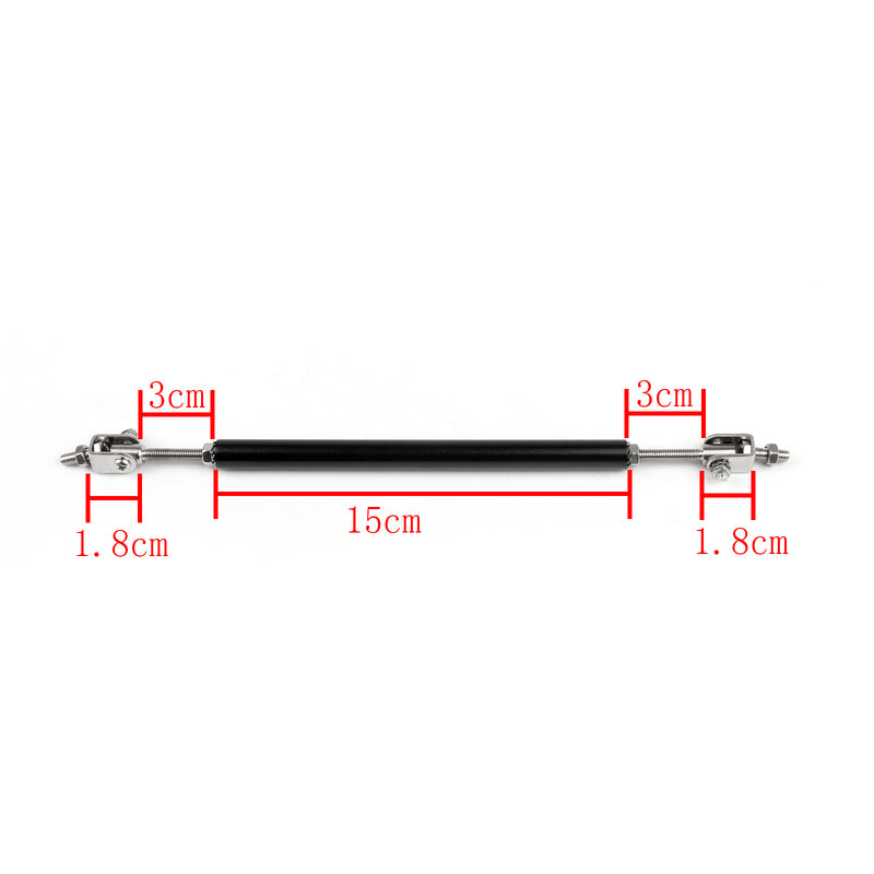 Auto Universal Fit Front Rear Bumper Splitter Rod Support Stabalizer Lengh SIL