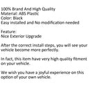 Front Left + Right Bumper Guide Fender Mount Bracket For Audi A4 B7 RS4 06-08 Generic