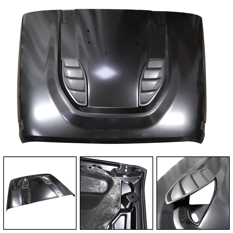 10th Anniversary Heat Reduction Hood 2007-18 For Wrangler JK Ready to Paint