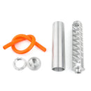 1/2-28 Aluminum Single Core Fuel Filter for NAPA 4003 WIX 24003 OD 1.358" Silver