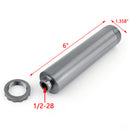 1/2-28 Aluminum Single Core Fuel Filter for NAPA 4003 WIX 24003 OD 1.358" Silver
