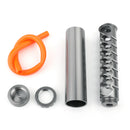 1/2-28 Aluminum Single Core Fuel Filter for NAPA 4003 WIX 24003 OD 1.358" Silver