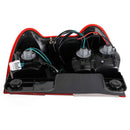 2013-2018 Nissan NV200 Left+Right Tail Light Rear Lamp Clear Red Lens