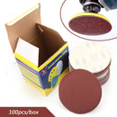 100PCS 6Inch DA Hook & Loop Sandpaper Sanding Discs Sand Sheet Grit 40 - 2000 Generic