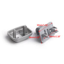 Audi A3 A4L A5 Q3 1PCS Car Sun Visor Hook Clip Bracket Replacement Grey