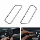 2x Seat Adjusting Button Frame Trim Cover For Benz E Class W212 E250/300 10-15 S