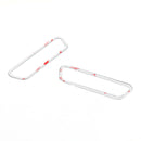 2x Seat Adjusting Button Frame Trim Cover For Benz E Class W212 E250/300 10-15 S Generic