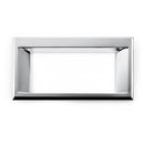 1x Car Navigation Frame Screen Cover Trim Frame Sticker For Ford Mustang 15+ Red