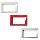 1PCS Car Navigation Frame Screen Cover Trim Frame Sticker For Ford Mustang 2015+