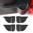 4-Door 4PCS Door Net Pocket Storage Organizer Box For Wrangler JK 2011-2017 Generic