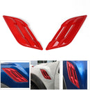 2PCS ABS Car Air Intake Flow Vent Side Cover Fit For Ford F150 2018+