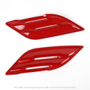 2PCS ABS Car Air Intake Flow Vent Side Cover Fit For Ford F150 2018+ Generic