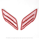 2PCS ABS Car Air Intake Flow Vent Side Cover Fit For Ford F150 2018+ Generic