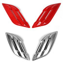 2PCS ABS Car Air Intake Flow Vent Side Cover Fit For Ford F150 2018+