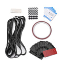 Rear Window Louver Sun Shade Cover ABS Fits 13-19 BRZ FR-S Toyota 86 T-Style Generic