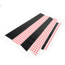 6PCS Glossy Black Window Center Pillar Posts Trim Fits For Honda Accord 2013-2017 Generic