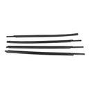 4PCS Window Moulding Weatherstrip Seal Belt For 2007-2019 Toyota Tundra CrewMax Generic