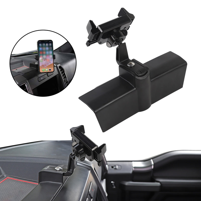 360 Degree Car Mount Phone Cellphone Holder Mount Black For Ford F150 2015+