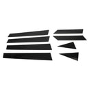 8PCS Polished Pillar Posts Door Window Trim Cover For 2013-2018 Nissan Altima