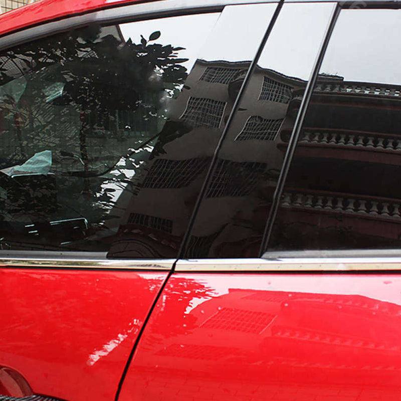 8PCS Polished Pillar Posts Door Window Trim Cover For 2013-2018 Nissan Altima Generic