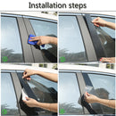 8PCS Polished Pillar Posts Door Window Trim Cover For 2013-2018 Nissan Altima Generic