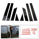 8PCS Polished Pillar Posts Door Window Trim Cover For 2013-2018 Nissan Altima