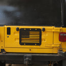 Car Rear Tailgate Exhaust Cover Trim Exterior For Wrangler TJ 1997-2006 Generic