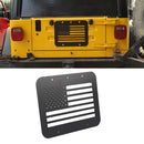 Car Rear Tailgate Exhaust Cover Trim Exterior For Wrangler TJ 1997-2006