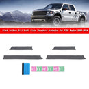 Black 4x Door Sill Scuff Plate Threshold Protector For F150 Raptor 2009-2014 Generic
