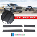 Black 4x Door Sill Scuff Plate Threshold Protector For F150 Raptor 2009-2014 Generic