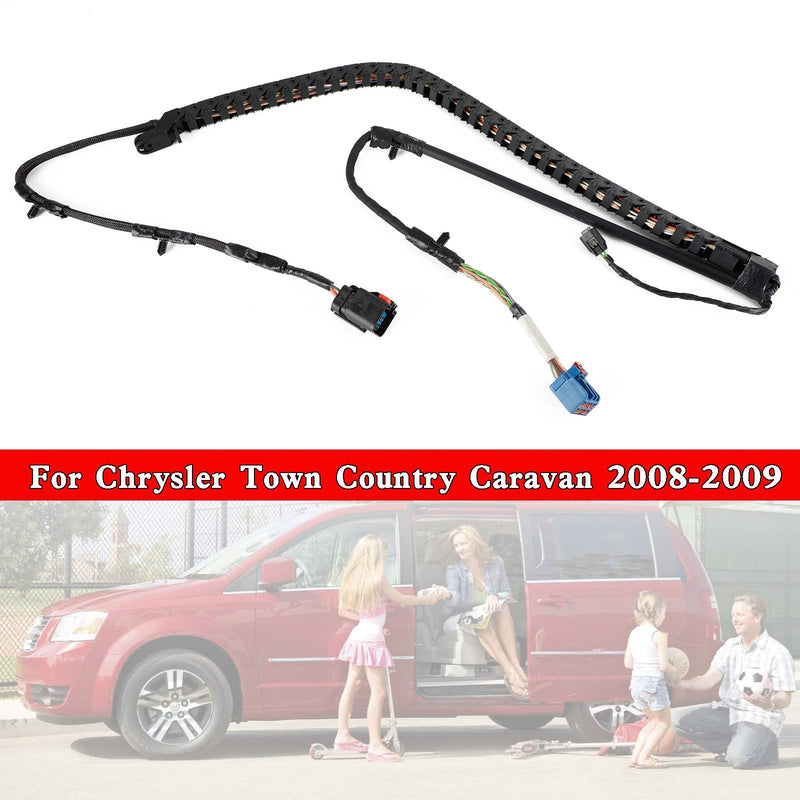 Town Country Caravan 2008-2009 Left Power Sliding Door Wiring Harness 68043333AB