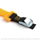 6PCS Tire Chains Snow Anti-skid Thick Tendon Emergency Thickening of Car SUV Generic