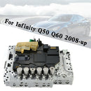 RE7R01A Transmission Valve Body Solenoids+TCM For Infinit Q50 Q60 2008-up