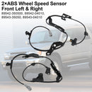2 x ABS Wheel Speed Sensor Front Left & Right For Toyota Tacoma 1998-2004 Generic