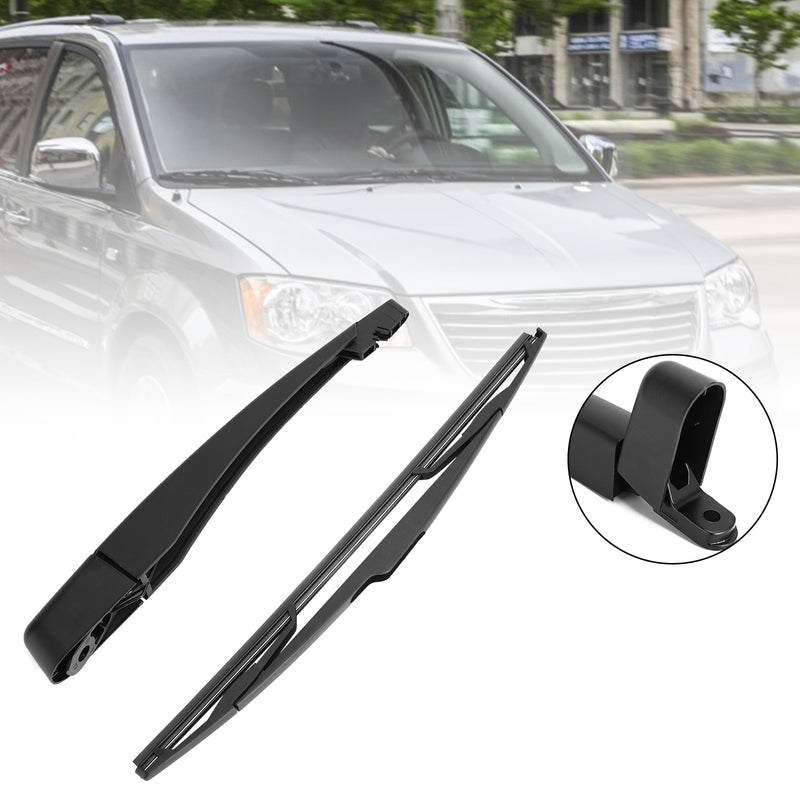 Rear Wiper Arm Blade Kit For Dodge Caravan Chrysler Town & Country 2008-2015 Generic