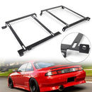 For S13 S14 Nissan 240Sx Low Mount Racing/Bucket Seat Tensile Steel Bracket Base Generic
