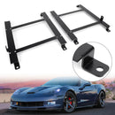 For 97-04 Corvette C5 2X Low Mount Racing Bucket Seat Base Tensile Steel Bracket Generic