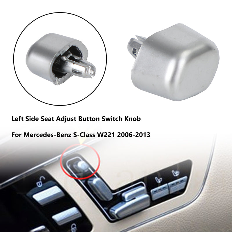Left Seat Pillow Adjust Button Switch Knob For Mercedes Benz S-Class W221 06-13 Generic