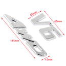 3D Chrome Metal 4WD Car Trunk Rear Fender Emblem Badge Decal Sticker 4WD SUV V6 Generic