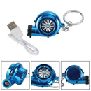 Colour Rechargeable Electronic Turbo Key Chain Key ring With LED & Sound Generic