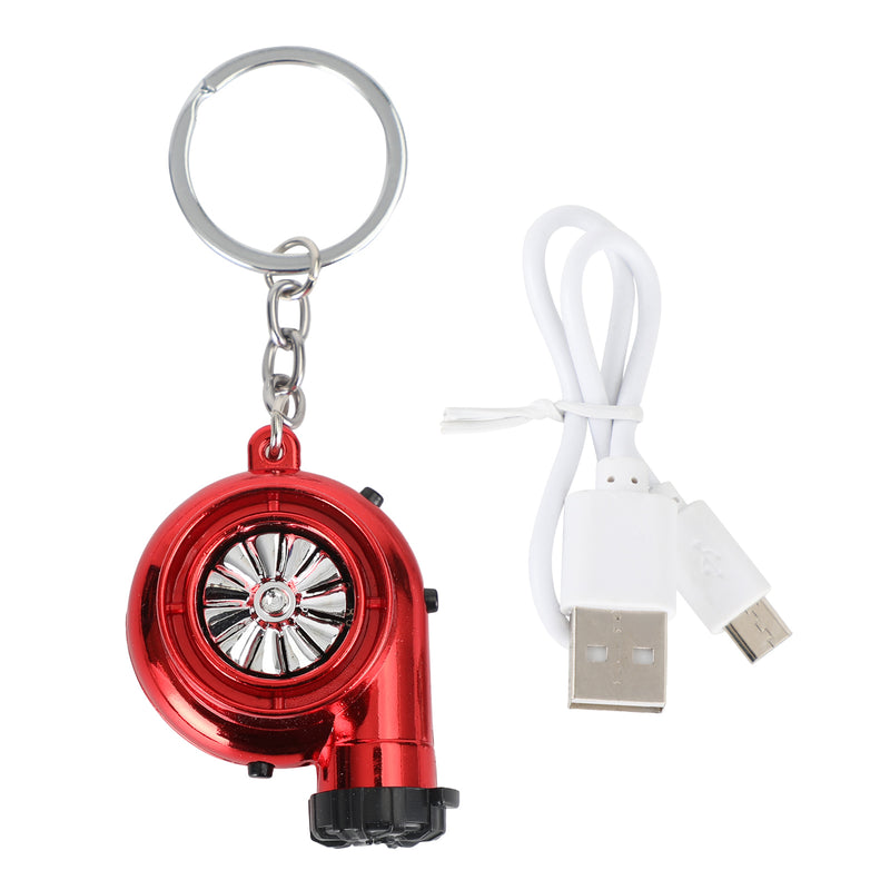 Colour Rechargeable Electronic Turbo Key Chain Key ring With LED & Sound Generic