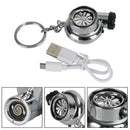 Colour Rechargeable Electronic Turbo Key Chain Key ring With LED & Sound Generic