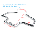 2000-2016 FLSTC Heritage Softail Classic FLSTF Fat Boy Motorcycle Engine Guard Crash Bar