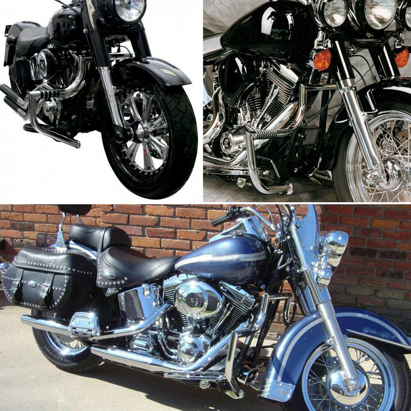 2005-2016 FLSTN FLSTNI Softail Deluxe Motorcycle Engine Guard Crash Bar