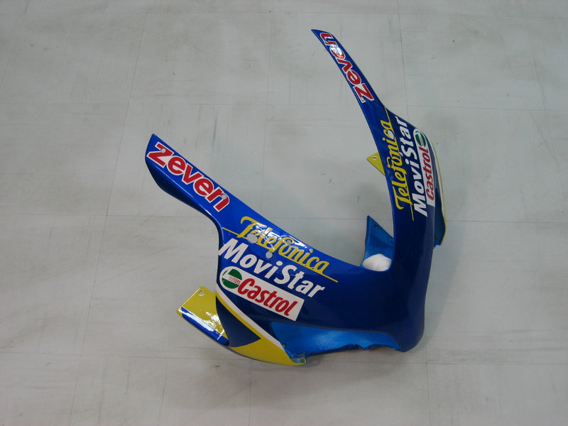 Fairings 2004-2005 Honda CBR 1000 RR Blue Checker Movistar Racing Generic