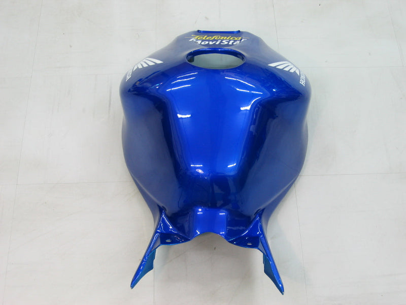 Fairings 2004-2005 Honda CBR 1000 RR Blue Checker Movistar  Generic