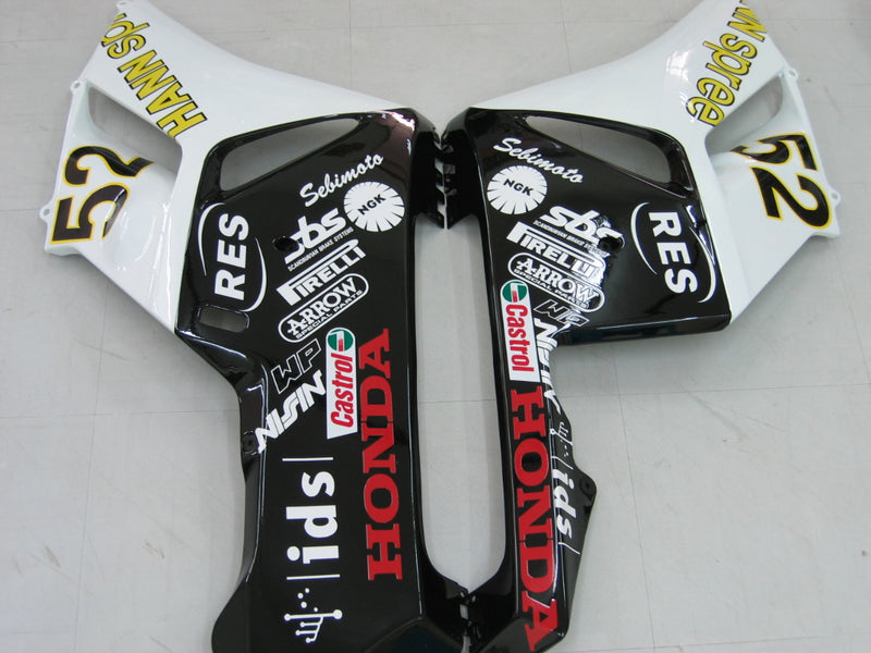 Fairings 2004-2005 Honda CBR 1000 RR White Black Hannspree Racing Generic