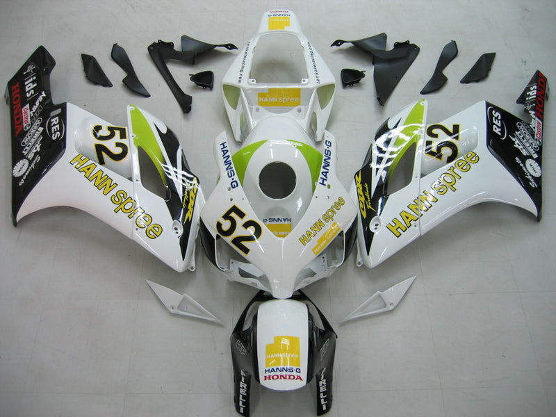 Fairings 2004-2005 Honda CBR 1000 RR White Black Hannspree Racing Generic